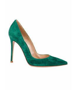 GIANVITO ROSSI: Зелёные туфли 