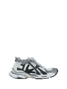 Balenciaga: Белые кроссовки  Runner