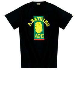 A BATHING APE: Футболка с цветочным принтом 