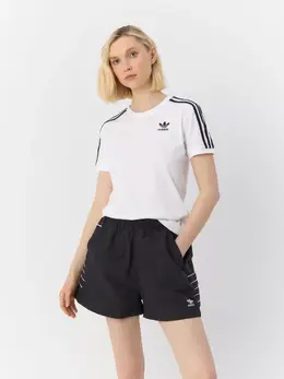 Adidas: Белая футболка  Adicolor