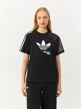 Adidas: Чёрная футболка  Adicolor