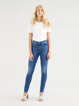 Levi's: Синие джинсы 