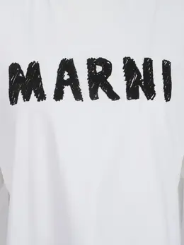 Marni: Футболка оверсайз 