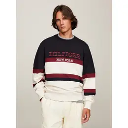 TOMMY HILFIGER: Белый свитшот 