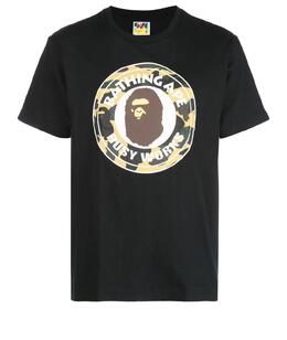 A BATHING APE: Футболка с принтом 