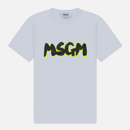 MSGM: Белая футболка 