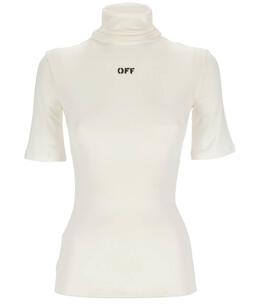 OFF-WHITE: Футболка из эластана 