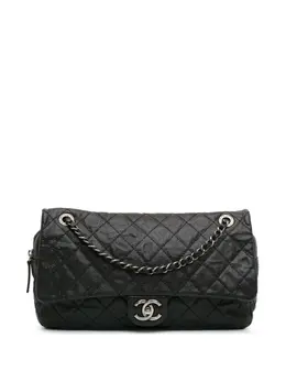 CHANEL Pre-Owned: Чёрная сумка 