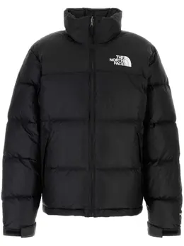 The North Face: Куртка  Logo с принтом