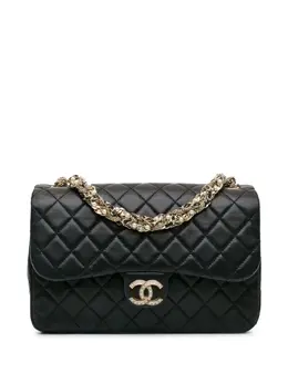 CHANEL Pre-Owned: Чёрная сумка 