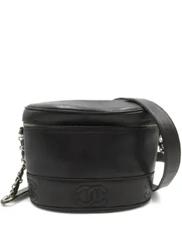 CHANEL Pre-Owned: Чёрная сумка 