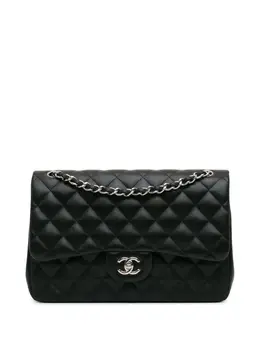 CHANEL Pre-Owned: Чёрная сумка 