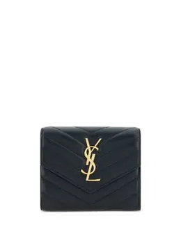 Saint Laurent: Чёрный кошелёк 