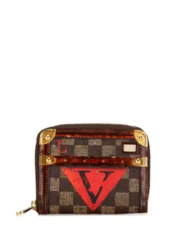 Louis Vuitton Pre-Owned: Коричневый кошелёк 