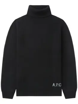 A.P.C.: Чёрный свитер 