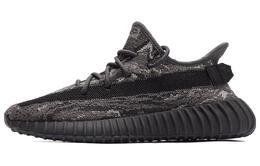 Adidas: Чёрные кроссовки  Yeezy Boost 350 v2