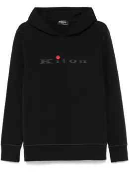 Kiton: Чёрная толстовка 