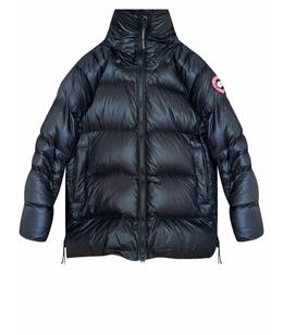 CANADA GOOSE: Чёрный пуховик 