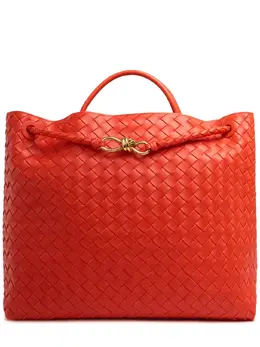 BOTTEGA VENETA: Оранжевая сумка 