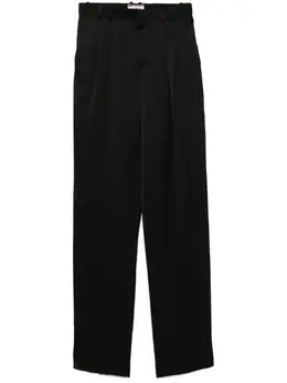 Saint Laurent: Атласные брюки 