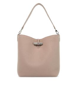 LONGCHAMP: Серебристая сумка 