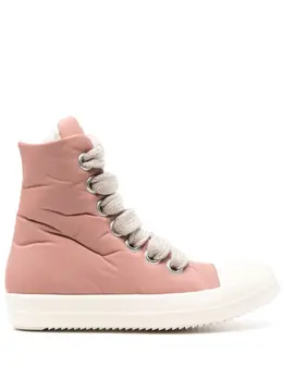 Rick Owens DRKSHDW: Розовые кроссовки 