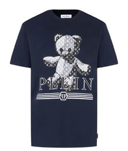 PHILIPP PLEIN: Тёмная футболка 