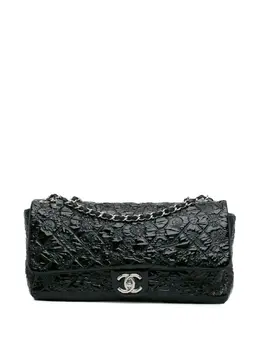 CHANEL Pre-Owned: Чёрная сумка 