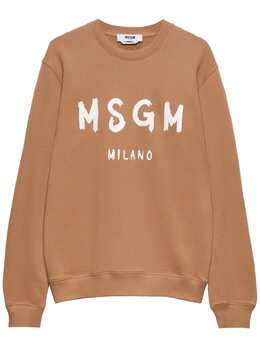 MSGM: Свитшот с принтом 