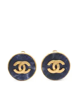 CHANEL Pre-Owned: Серьги 