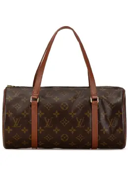 Louis Vuitton Pre-Owned: Коричневая сумка 