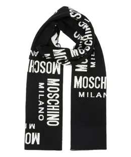 Moschino: Многоцветный шарф 