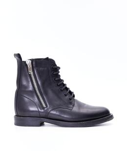 SAINT LAURENT: Чёрные ботинки 