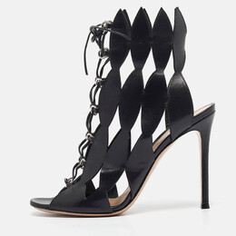 Gianvito Rossi: Чёрные ботинки 