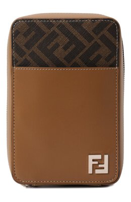 Fendi: Коричневая сумка 