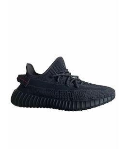 ADIDAS YEEZY: Чёрные кроссовки 