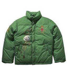 POLO RALPH LAUREN: Пуховик с вышивкой 