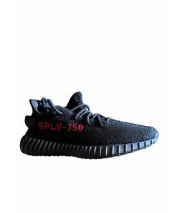 ADIDAS YEEZY: Чёрные кроссовки 