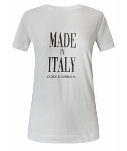 DOLCE&GABBANA: Хлопковая футболка 