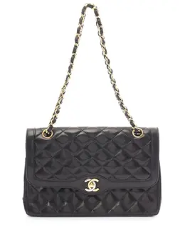 CHANEL Pre-Owned: Чёрная сумка 