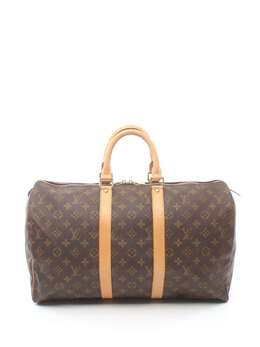 Louis Vuitton Pre-Owned: Коричневая сумка 