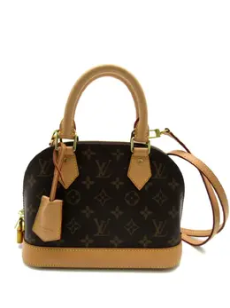 Louis Vuitton Pre-Owned: Коричневая сумка 