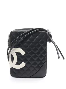 CHANEL Pre-Owned: Чёрная сумка 