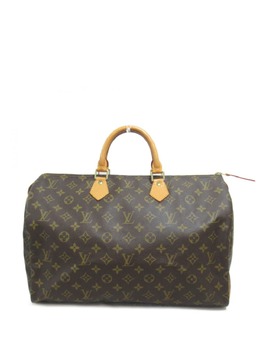 Louis Vuitton Pre-Owned: Коричневая сумка 