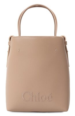 Chloé: Бежевая сумка 