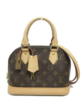 Louis Vuitton Pre-Owned: Коричневая сумка 