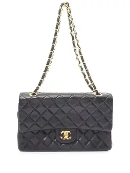 CHANEL Pre-Owned: Чёрная сумка 