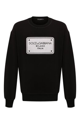 Dolce & Gabbana: Хлопковый свитшот 