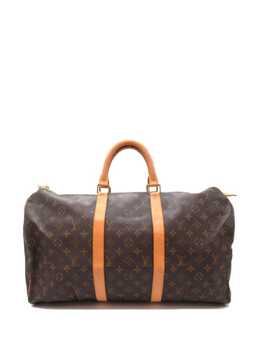 Louis Vuitton Pre-Owned: Коричневая сумка 