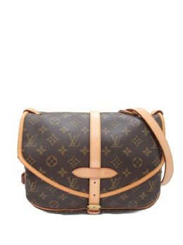 Louis Vuitton Pre-Owned: Коричневая сумка 